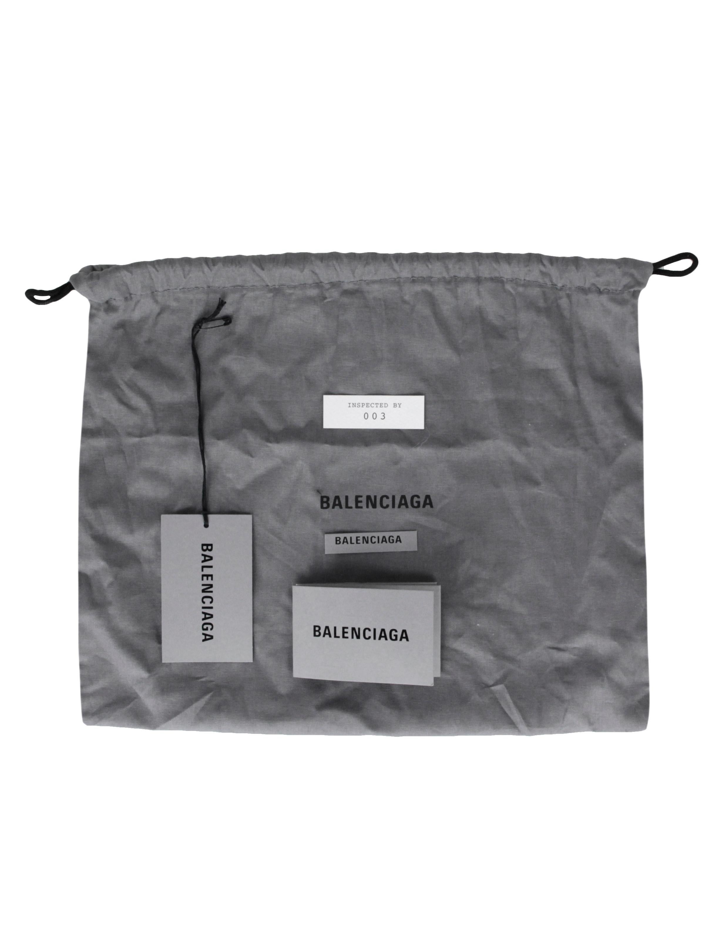 Balenciaga Silver Glitter Hourglass XS Top Handle Crossbody Bag 3