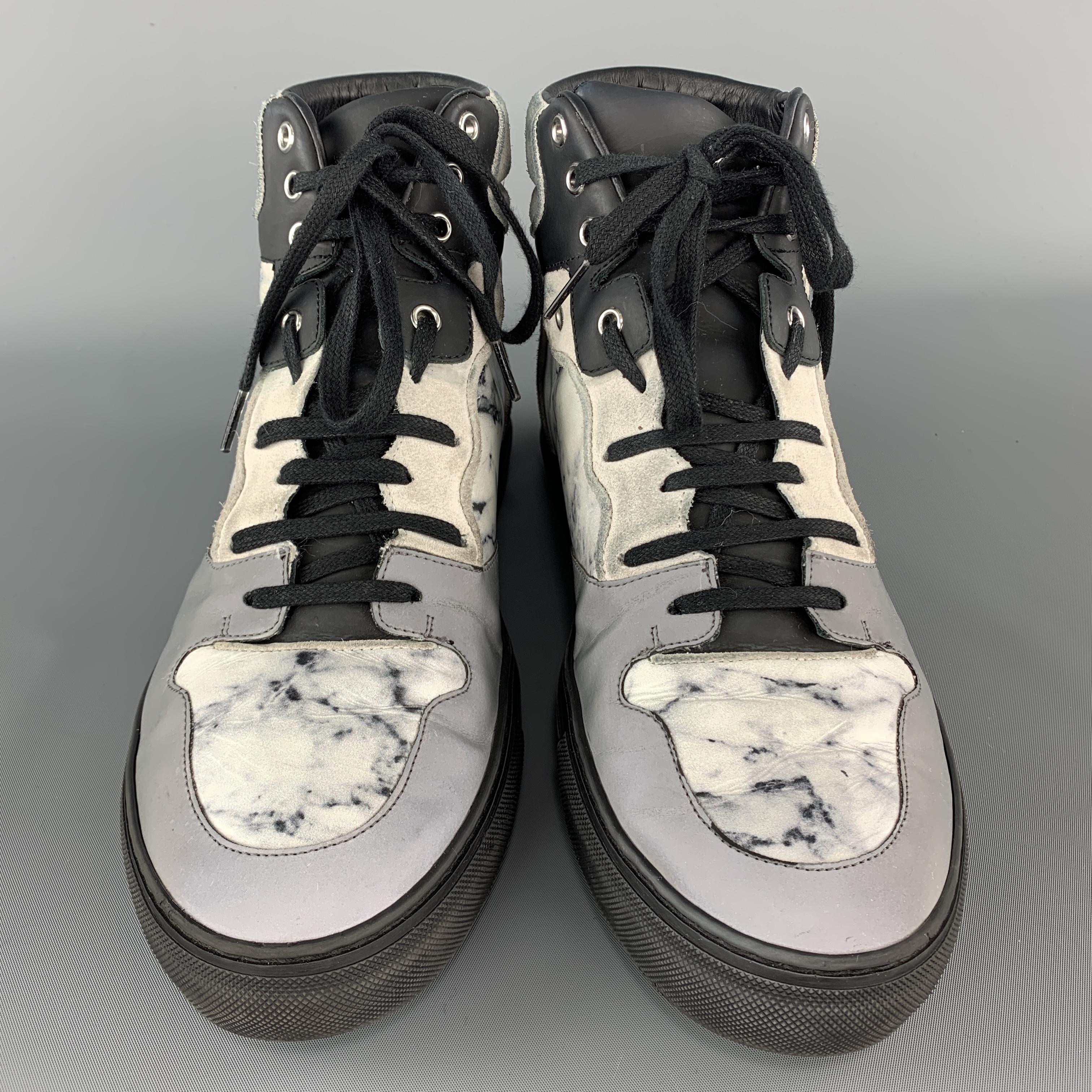 balenciaga marble sneakers
