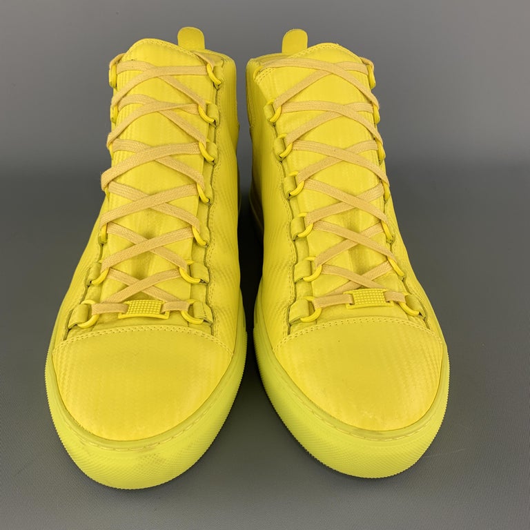 balenciaga arena yellow