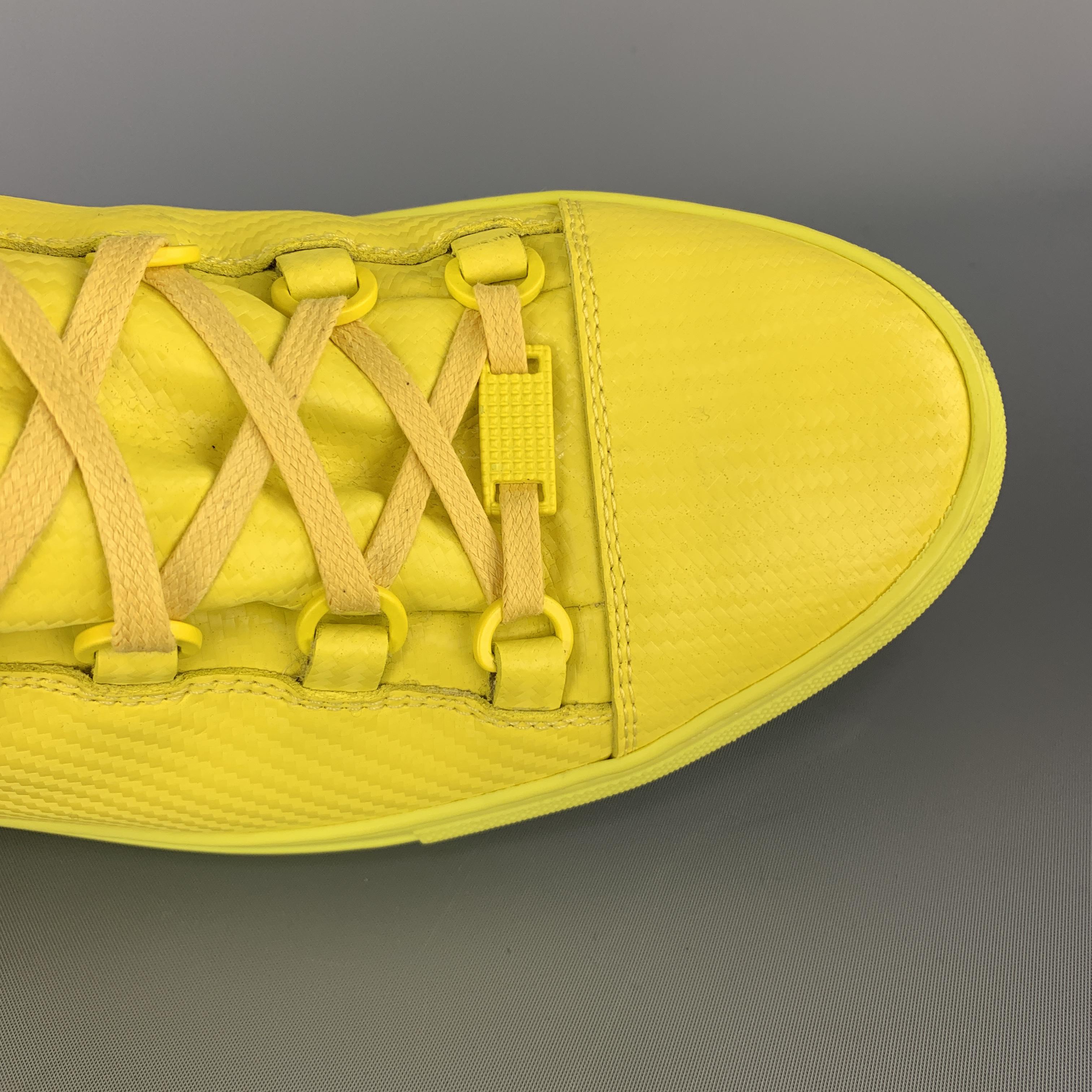 balenciaga yellow shoes