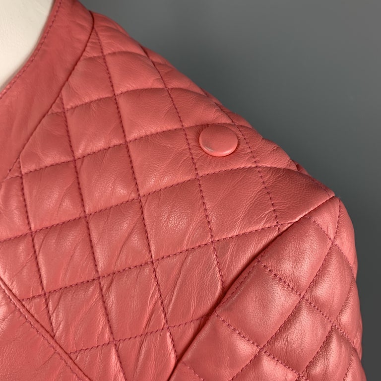 balenciaga quilted motorcycle jacket