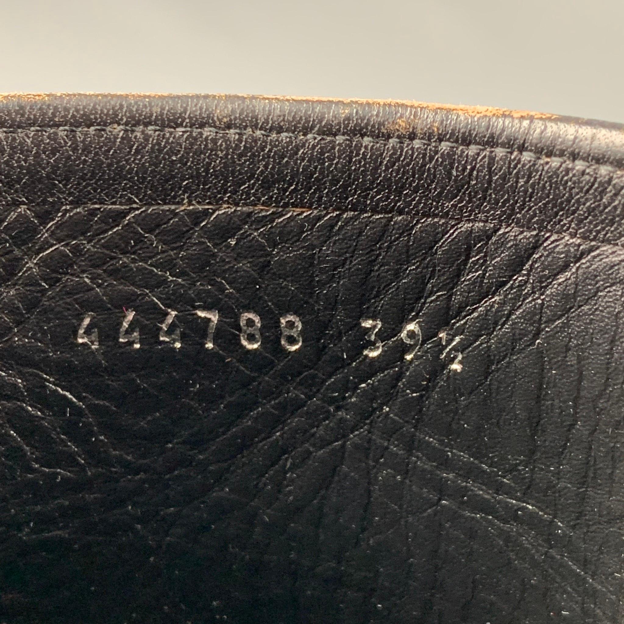 BALENCIAGA Size 9.5 Black Leather Distressed Western Boots In Good Condition In San Francisco, CA
