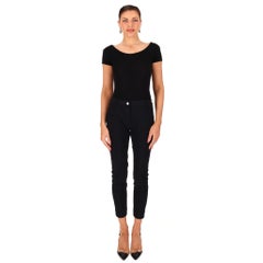 Balenciaga Slim-Fit Cropped Trousers