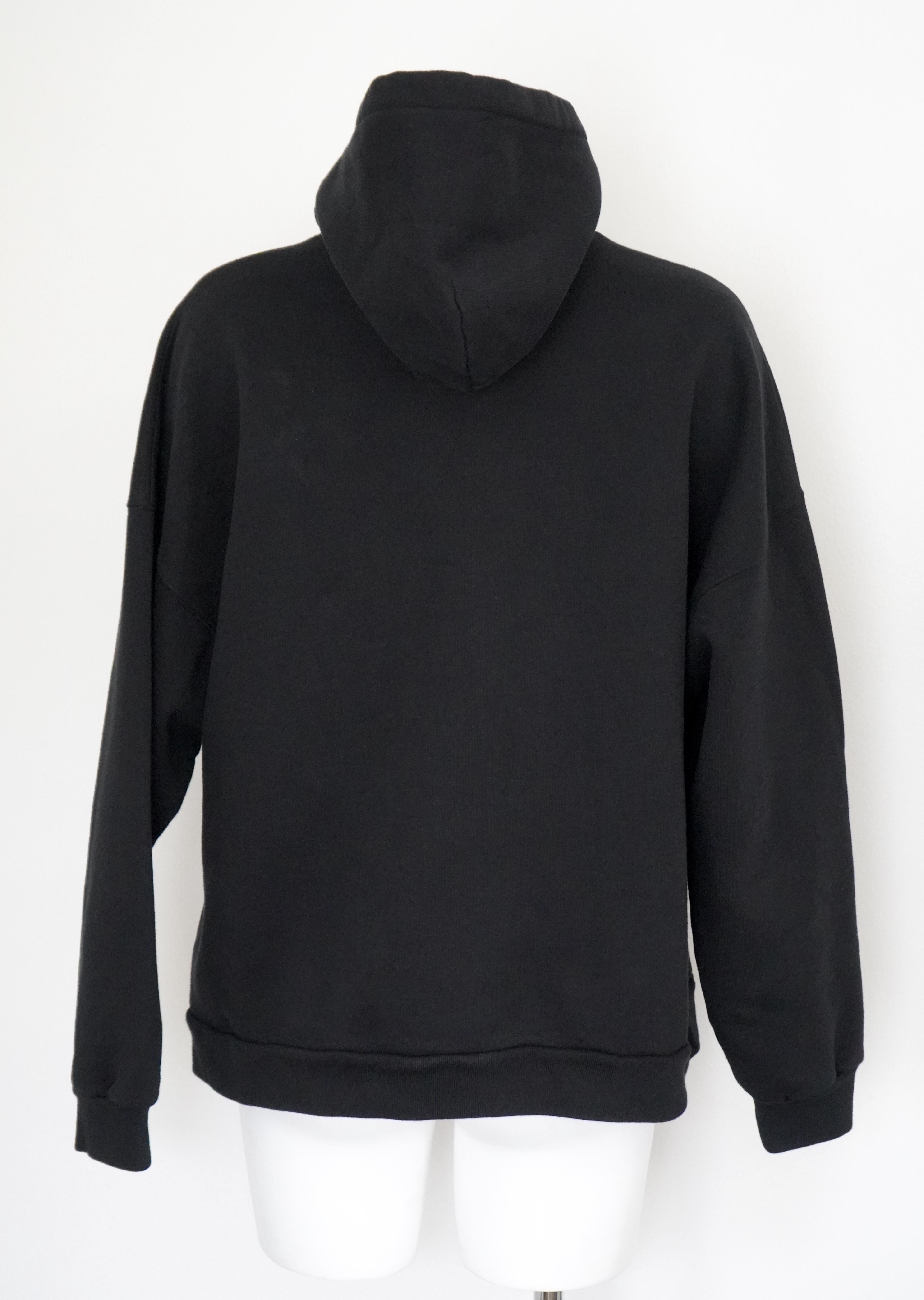 Women's or Men's Balenciaga Slime Wide-fit Hoodie sz 2 For Sale