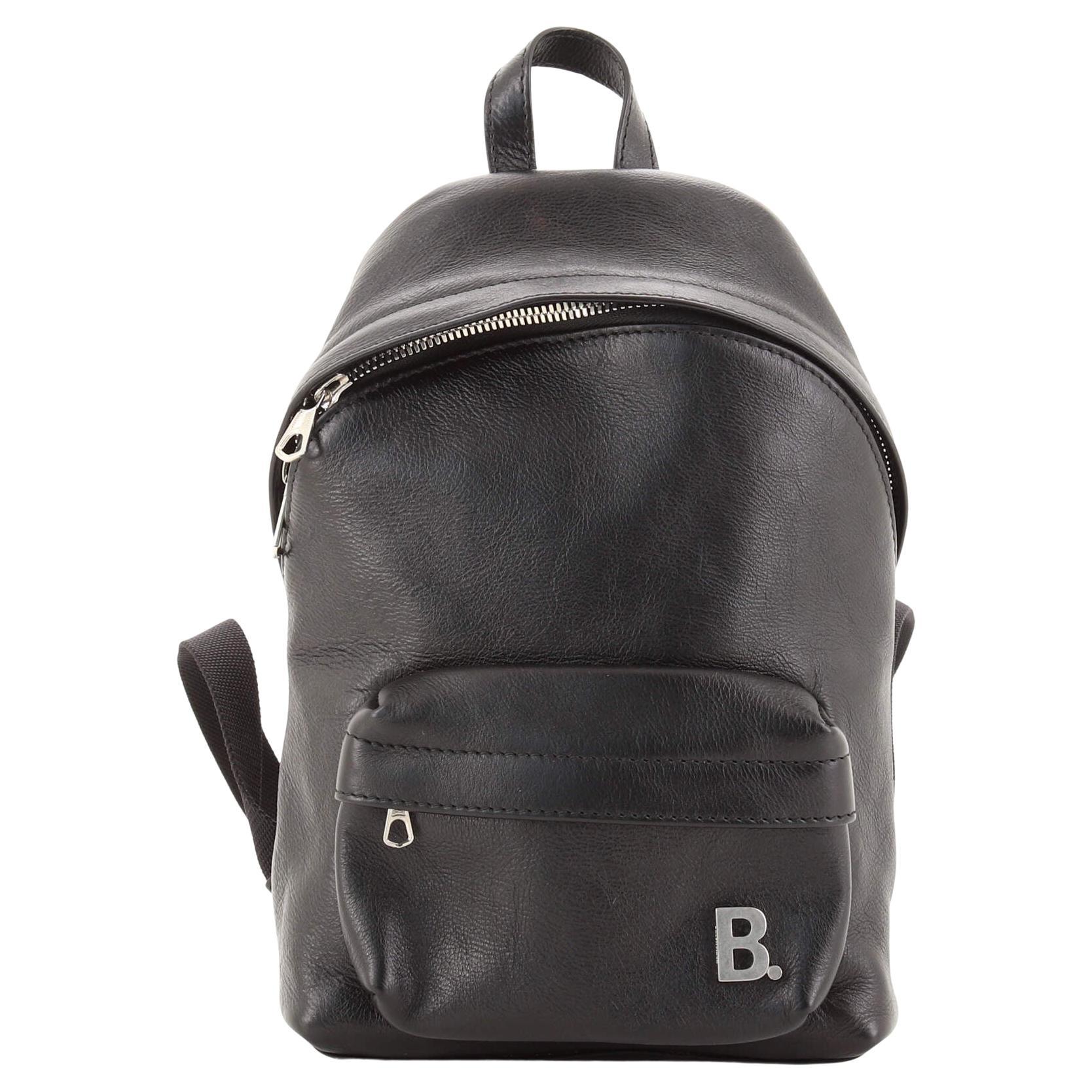 Balenciaga Classic Traveler Backpack Leather Small at 1stDibs