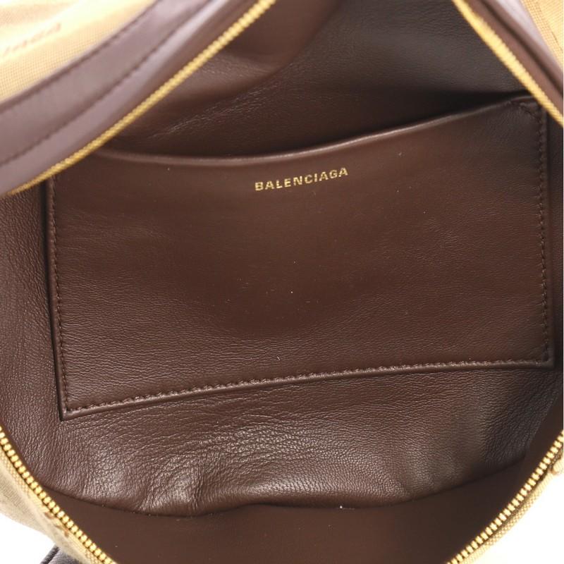 Women's or Men's Balenciaga Souvenir Belt Bag Jacquard With Leather XS