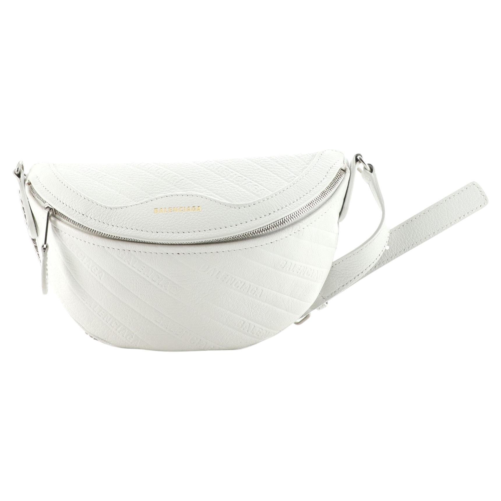 Graffiti Souvenir Belt Bag simpson Leather