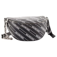 Balenciaga Souvenir Belt Bag Printed Leather XXS
