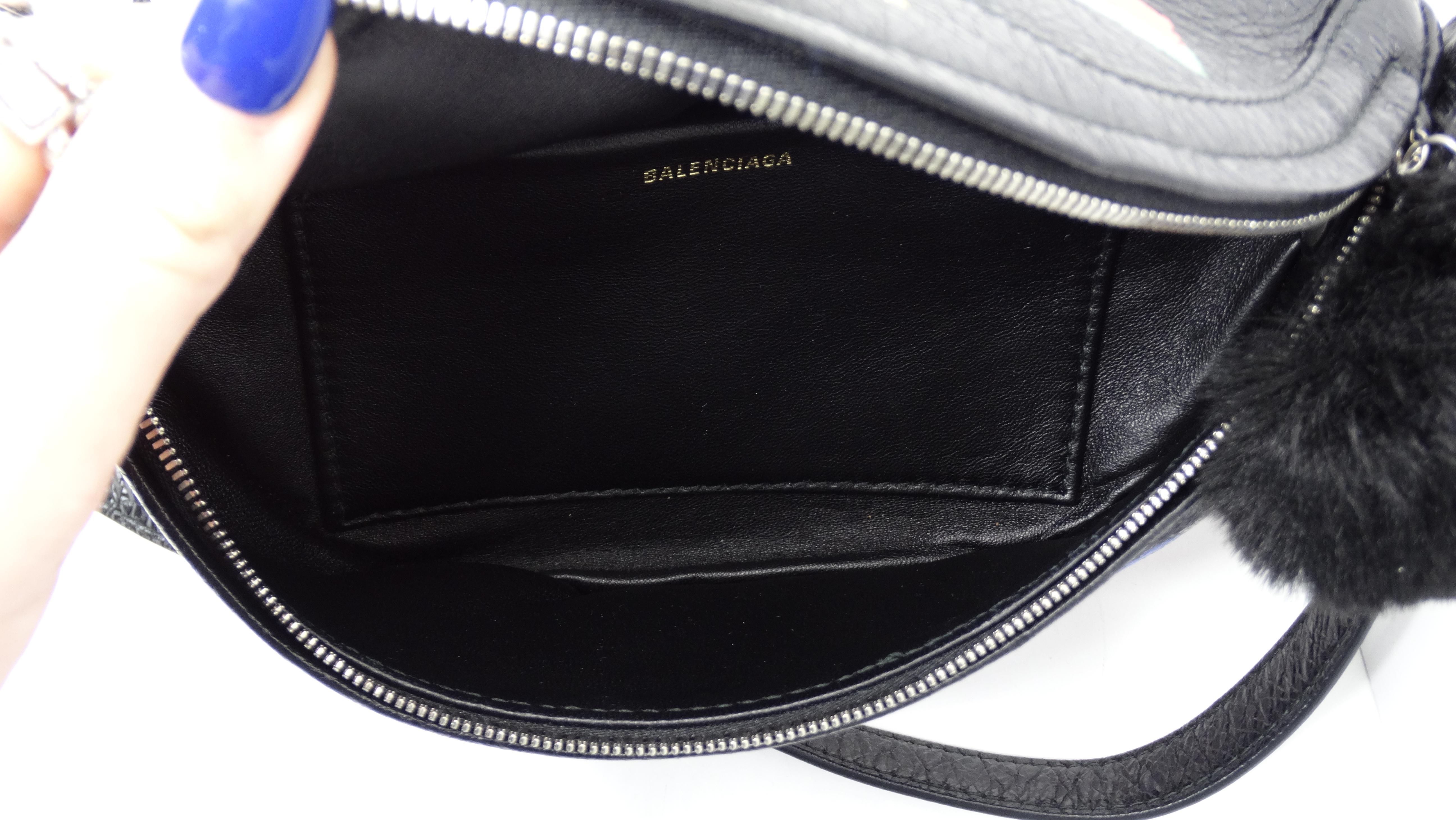 Balenciaga Souvenirs XXS Beltbag Black/Multicolor For Sale 4