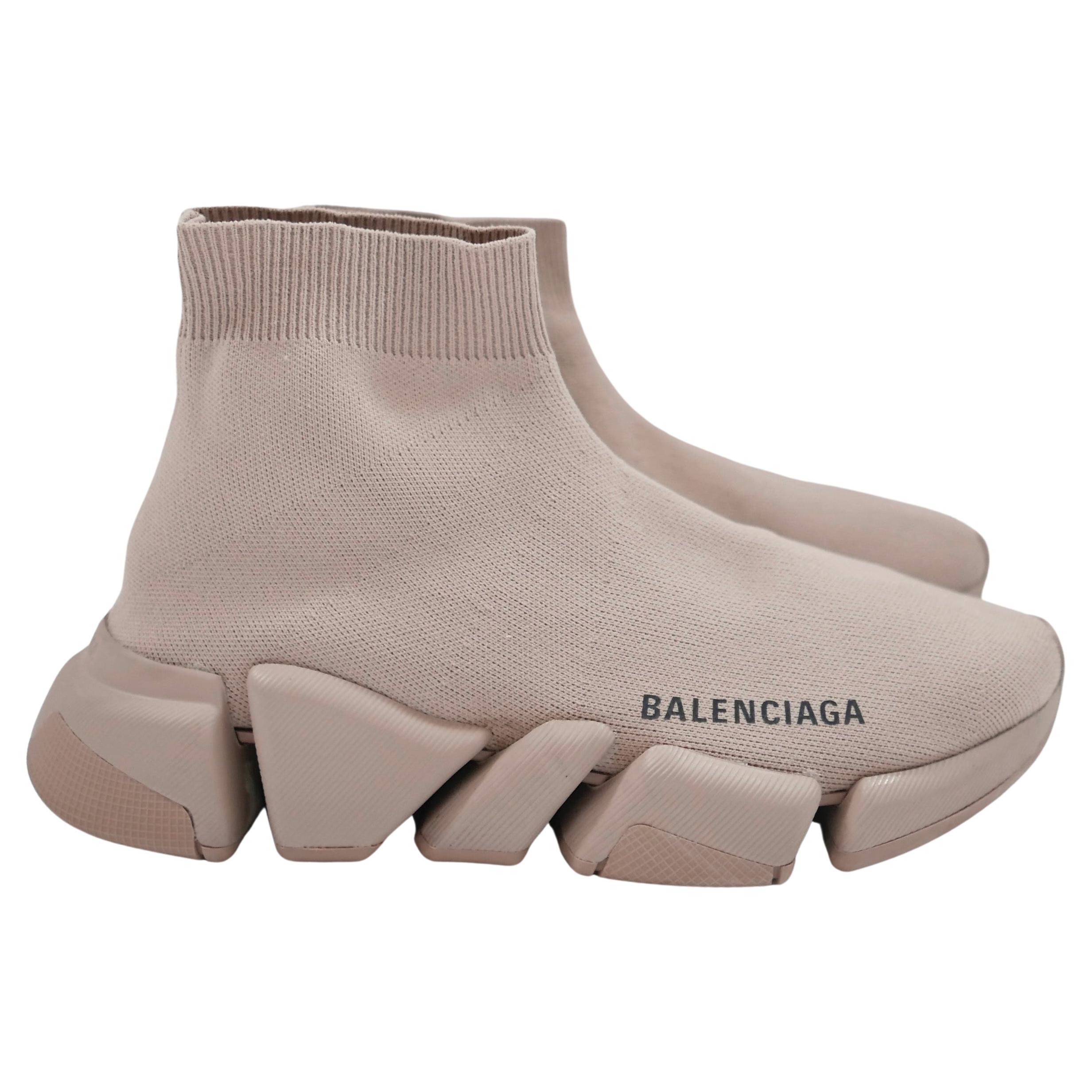 Balenciaga Speed 2.0 Knit Sock Sneakers For Sale