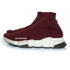 Balenciaga, Speed runner in burgundy