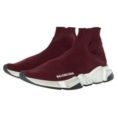 Balenciaga, Speed runner in burgundy