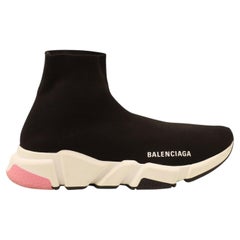 Balenciaga Speed Sneakers in Black Polyester