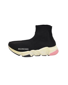 Balenciaga Speed Sock Trainers in Black Knit Polyester