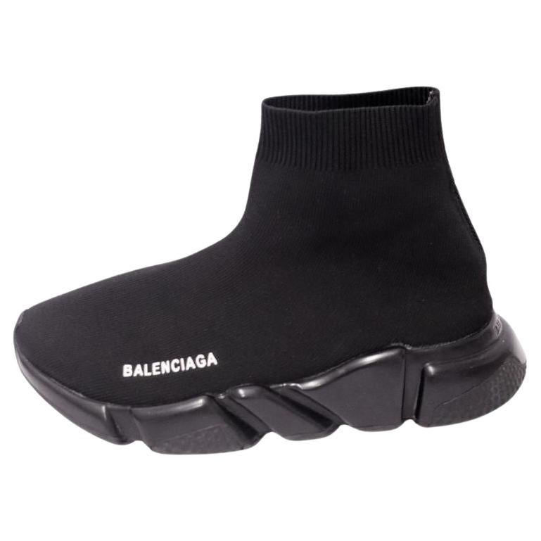 Balenciaga Speed Trainer Schwarz Knit Turnschuhe - EU 41