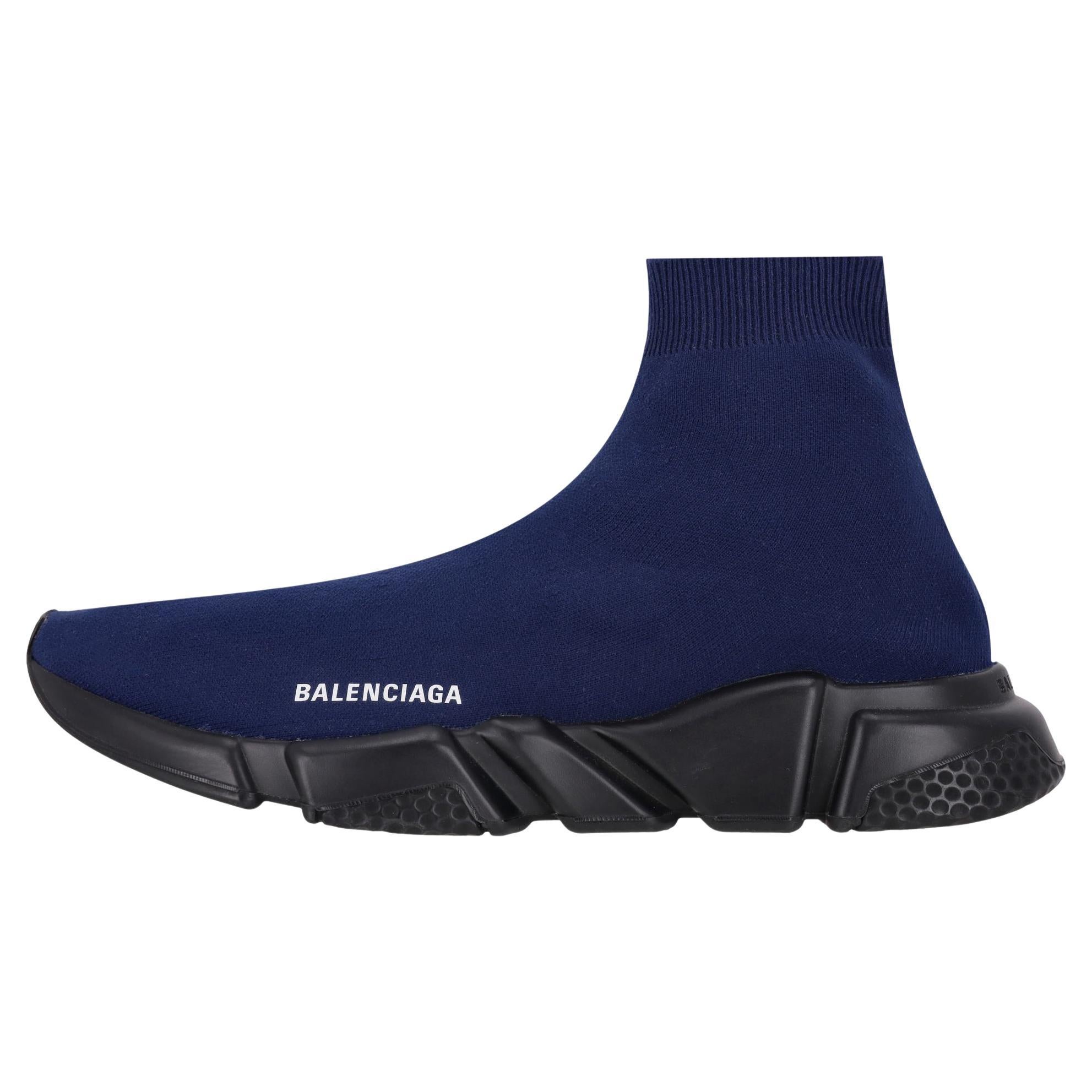 Balenciaga Speed Trainer High-Top Sock Sneakers For Sale