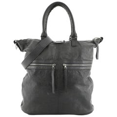 Balenciaga Square Zip Classic Studs Bag Leather Large