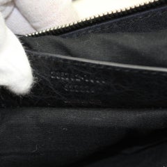 Balenciaga Squash 2way 869986 Black Leather Satchel