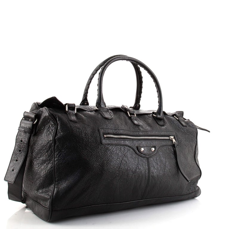 Balenciaga Squash Duffle Bag Leather Medium For Sale at 1stDibs