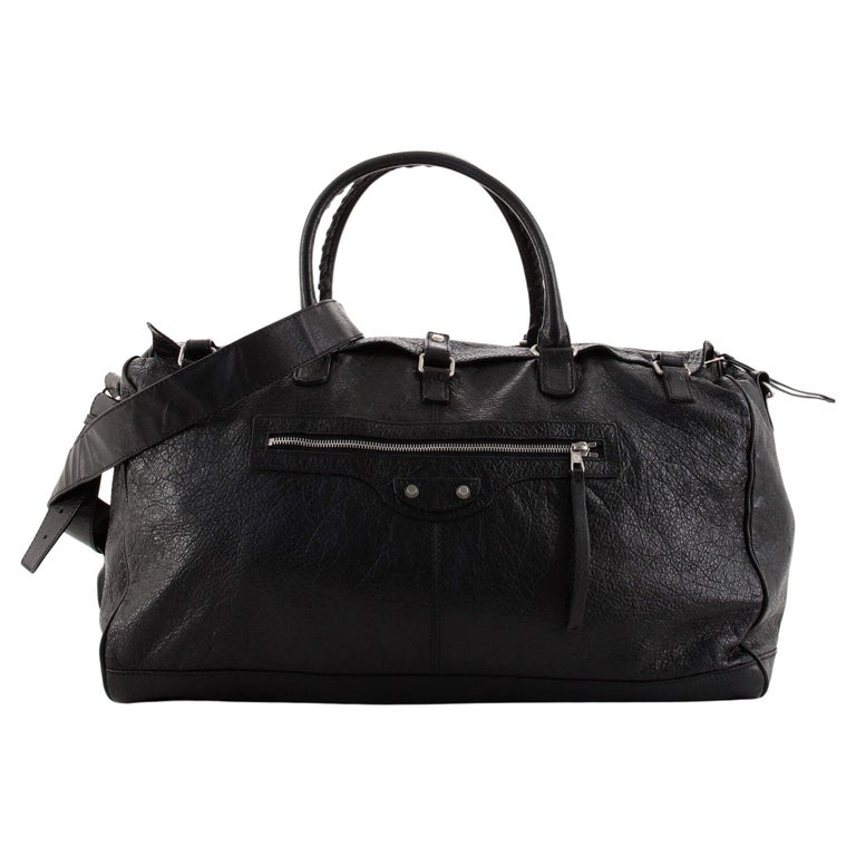 Balenciaga Squash Duffle Bag Leather Medium For Sale at 1stDibs