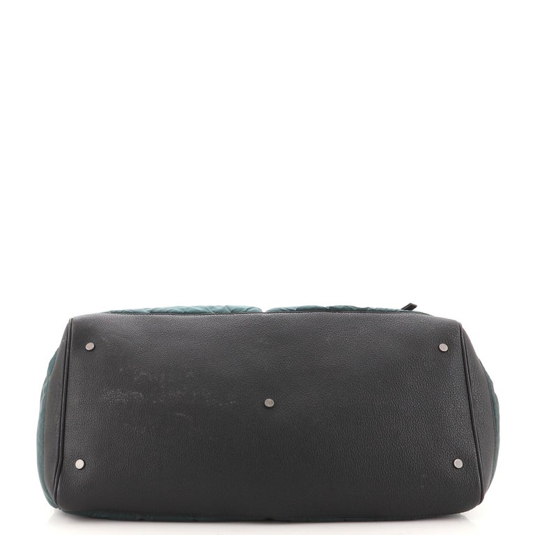 Balenciaga Squash Duffle Bag Nylon with Leather Small For Sale at 1stDibs