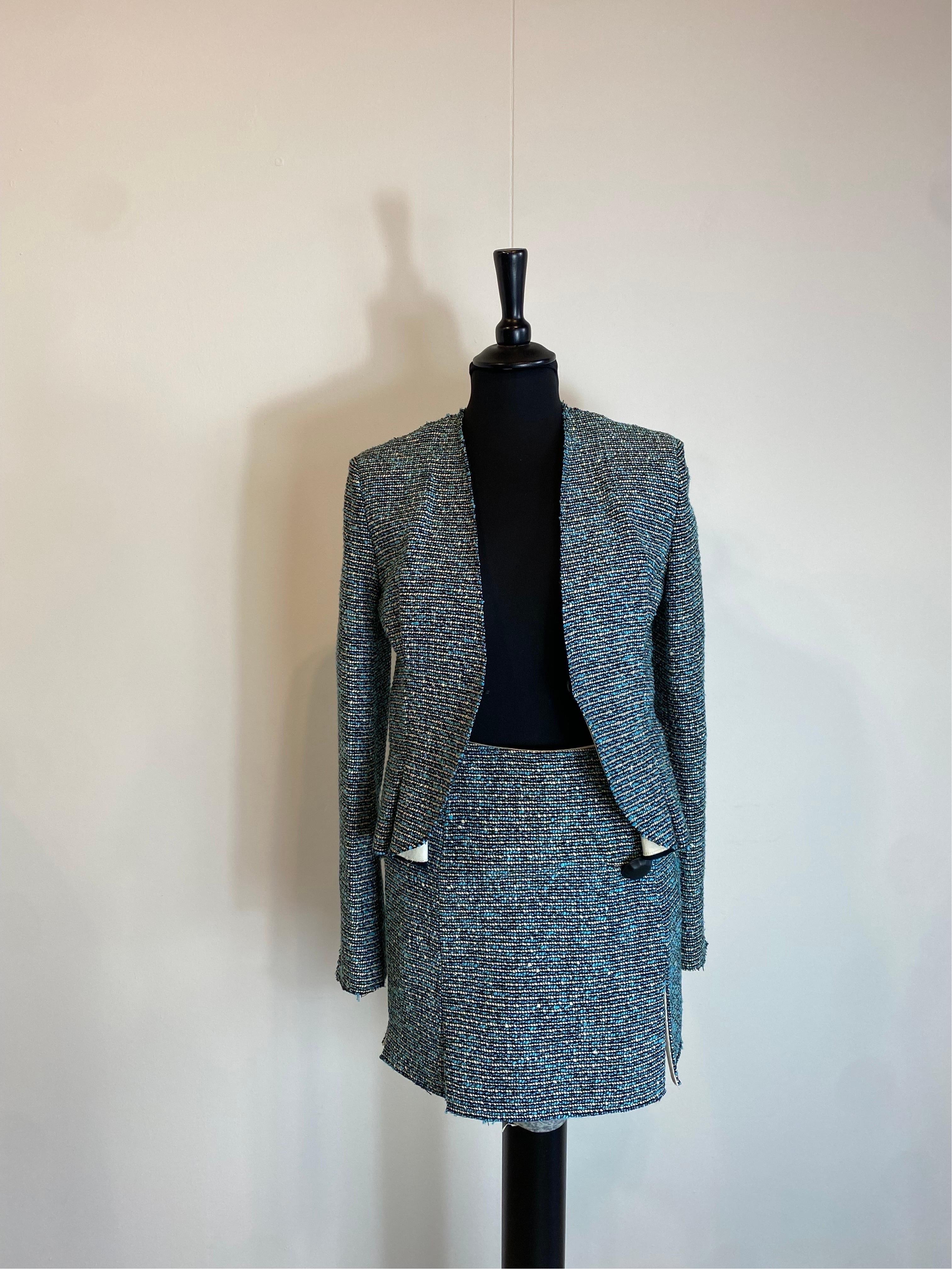 Balenciaga SS 13 Jacket and Skirt Suit In Excellent Condition For Sale In Carnate, IT