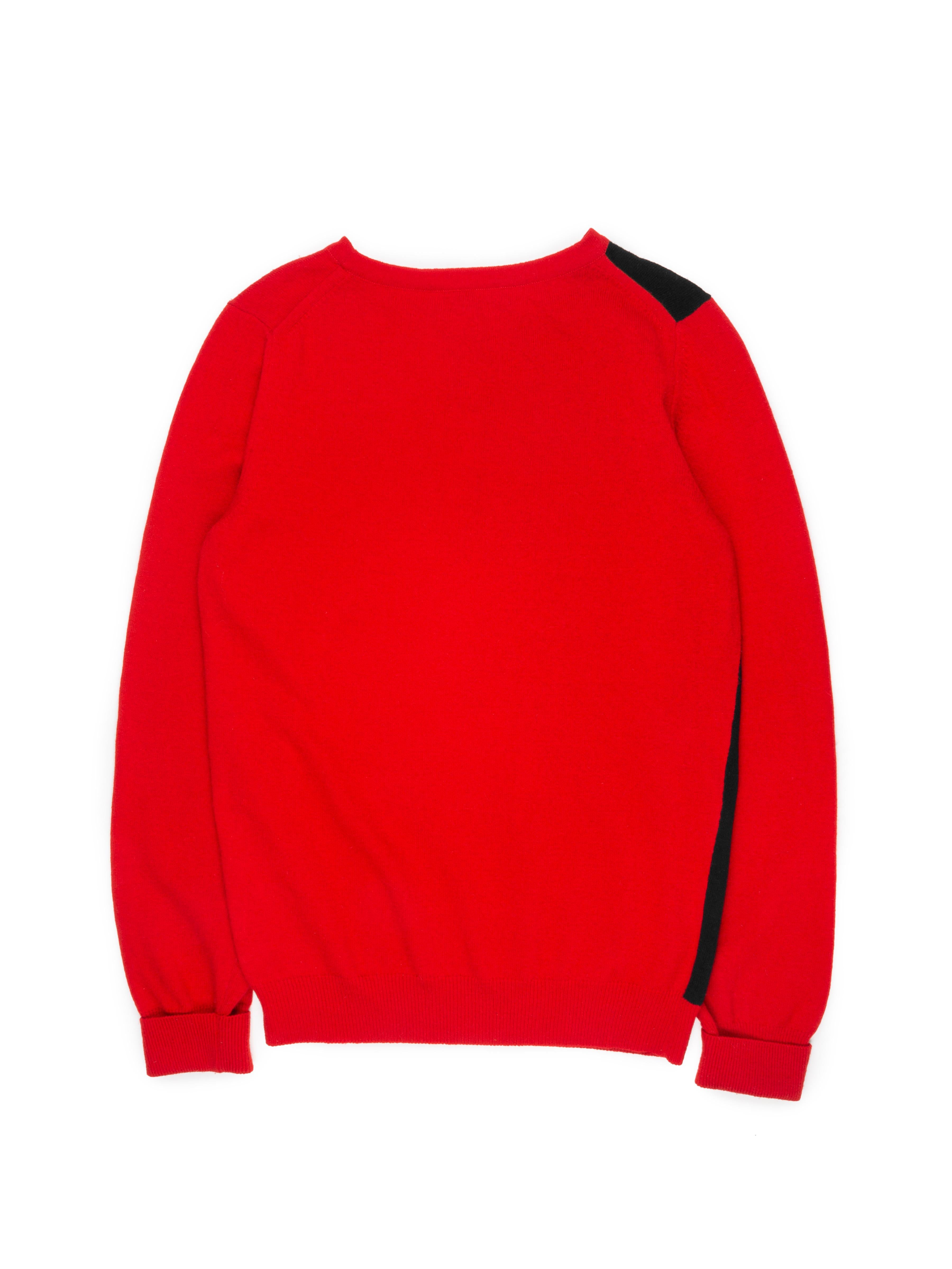 Balenciaga SS2012 Geometric Cashmere Sweater In Good Condition In Beverly Hills, CA
