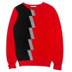 Balenciaga SS2012 Geometric Cashmere Sweater