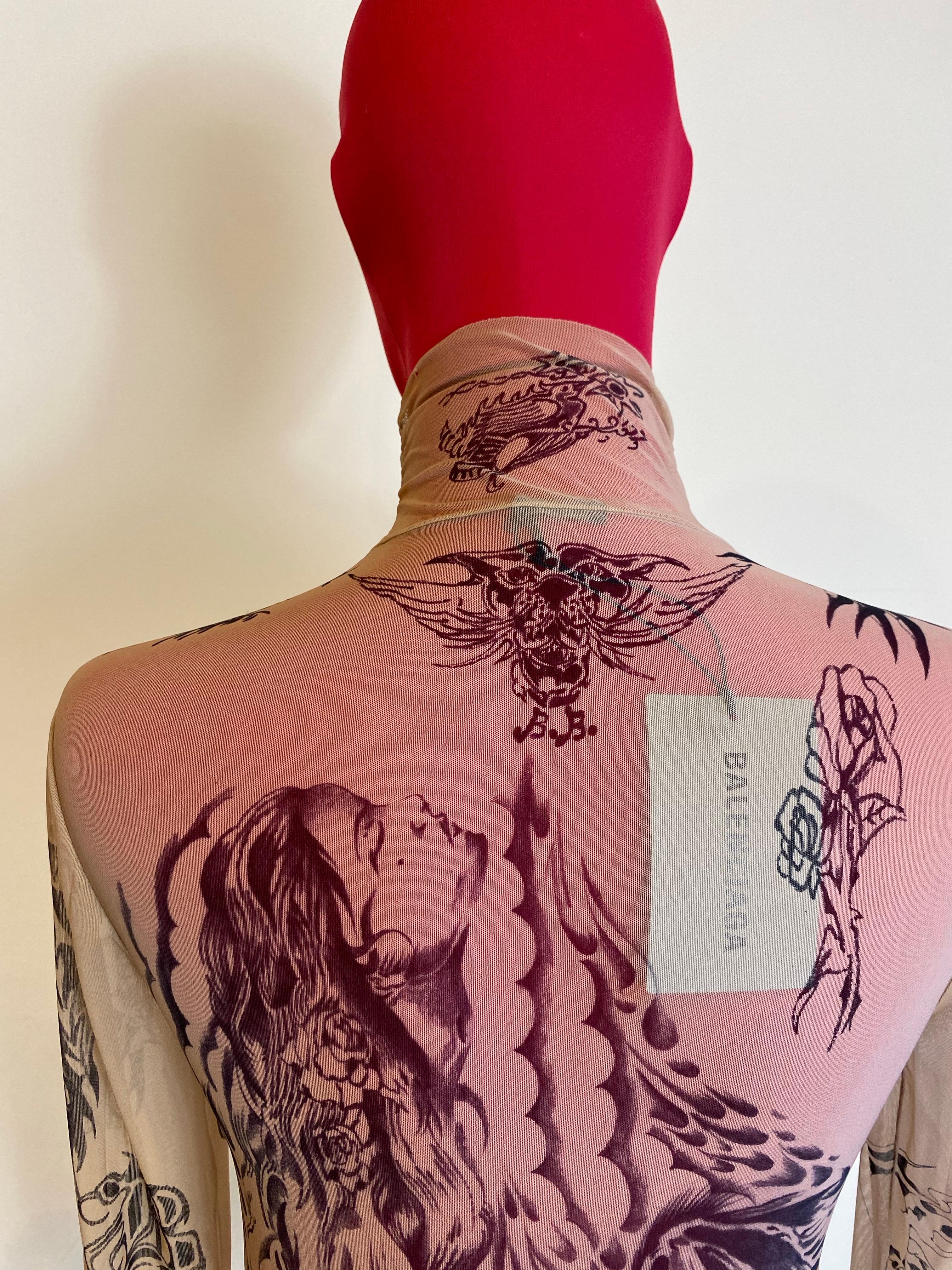 Balenciaga SS2024 tattoo long sleeves Top 5