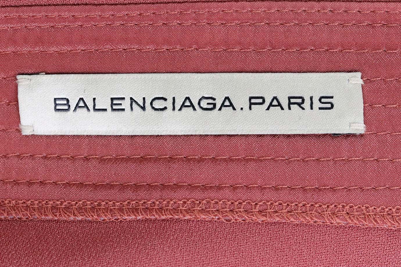 Balenciaga Stretch Crepe Blouse FR 36 UK 8  In Excellent Condition In London, GB