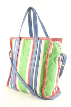 Balenciaga Bazaar 2way Fourre-tout rayé 1BAL829K