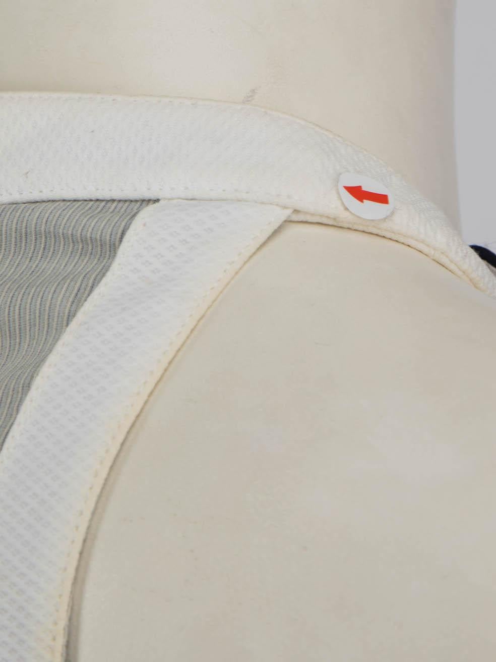 Balenciaga - Top senza maniche con scollo a righe - taglia L. in vendita 2