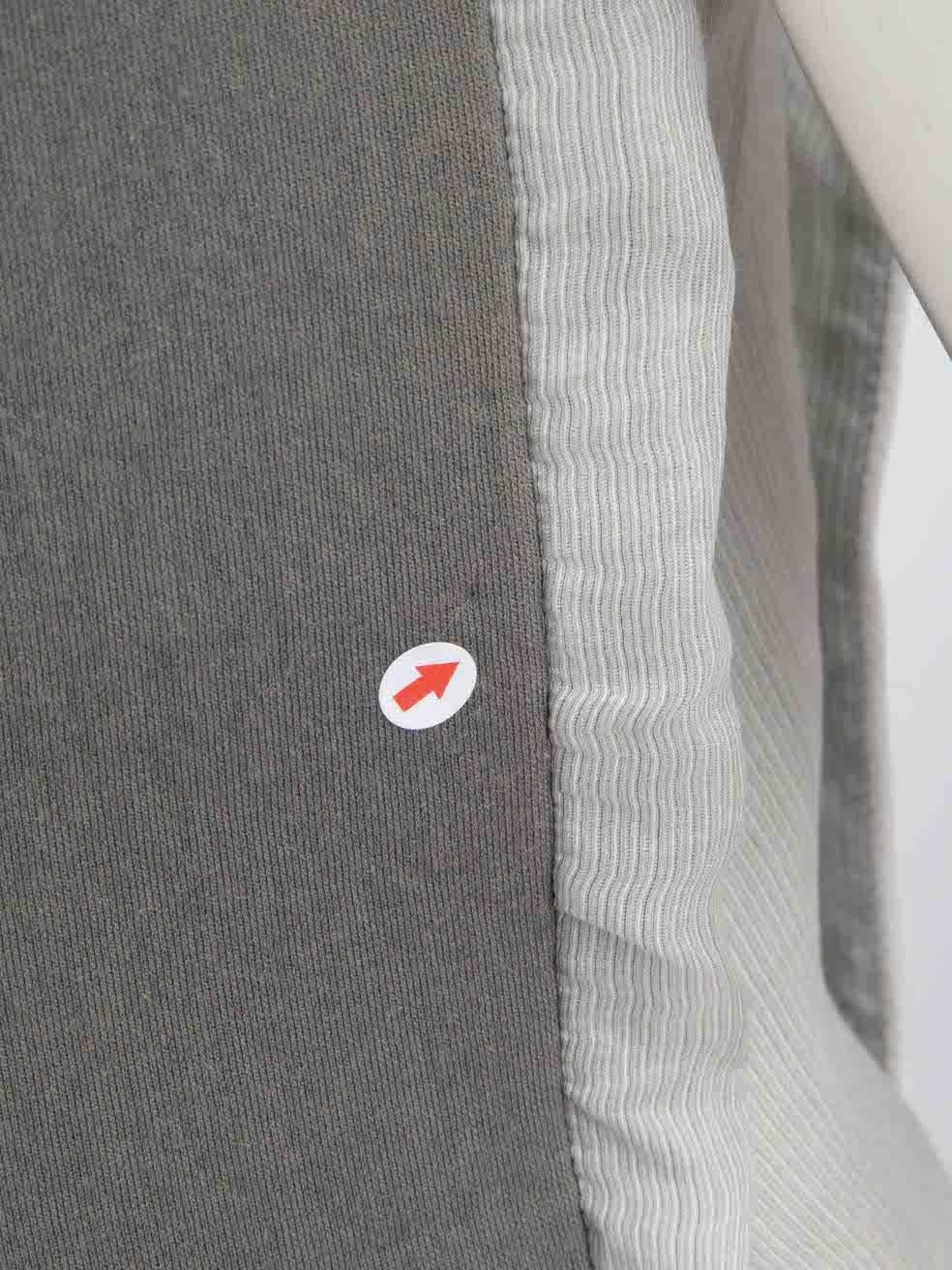 Balenciaga - Top senza maniche con scollo a righe - taglia L. in vendita 3