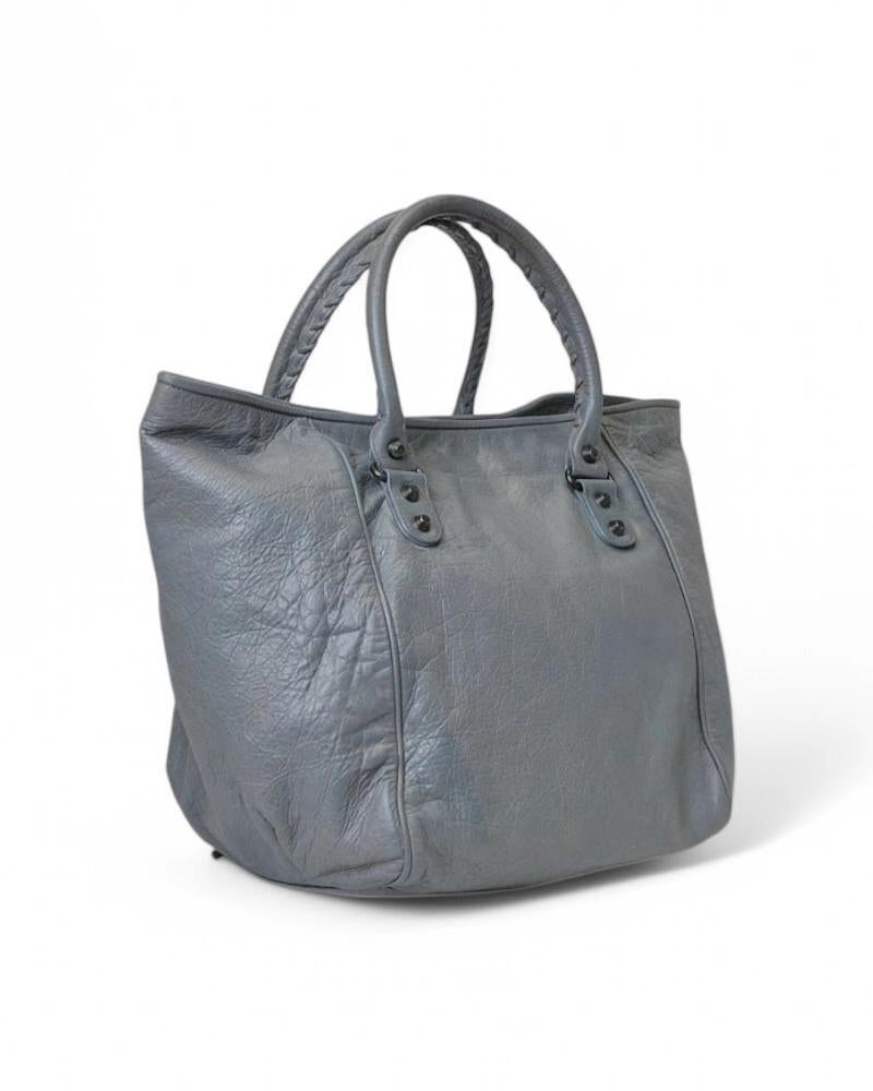 Balenciaga Sunday City MM Bleu Bon état - En vente à Torre Del Greco, IT