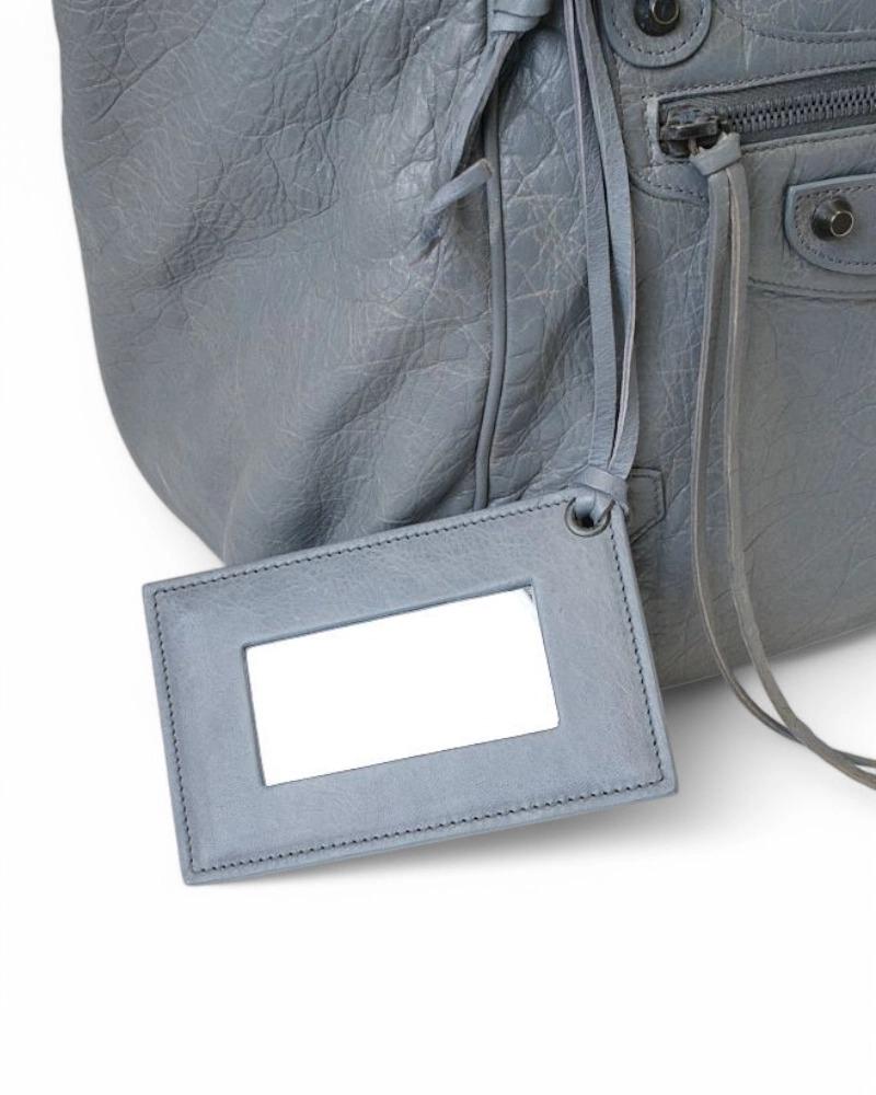 Balenciaga Sunday City MM Bleu en vente 4