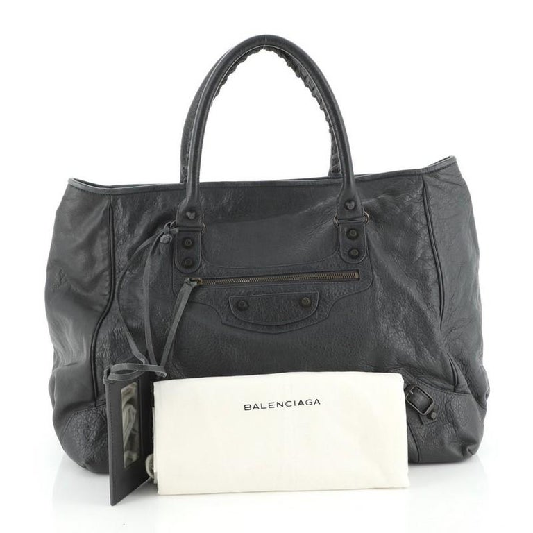 Balenciaga Sunday Tote Classic Studs Leather Large at 1stDibs | balenciaga  sunday bag, balenciaga tote large, balenciaga fortnite