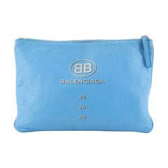 Balenciaga Supermarket Pouch Leather Medium