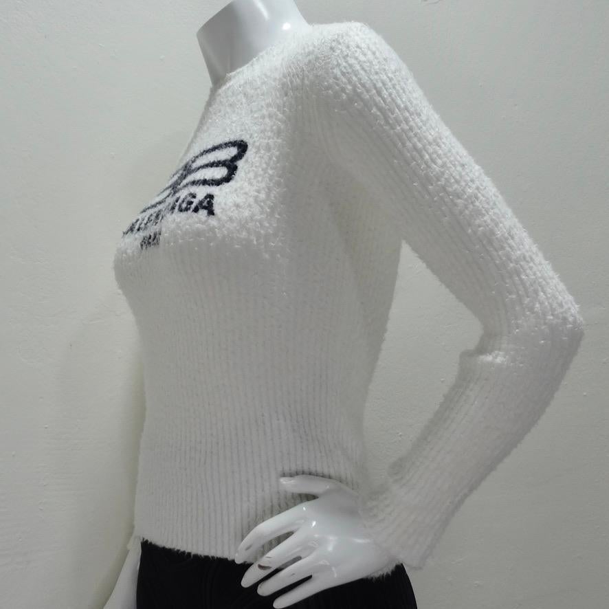 Women's or Men's Balenciaga Long Sleeve Crewneck Sweater