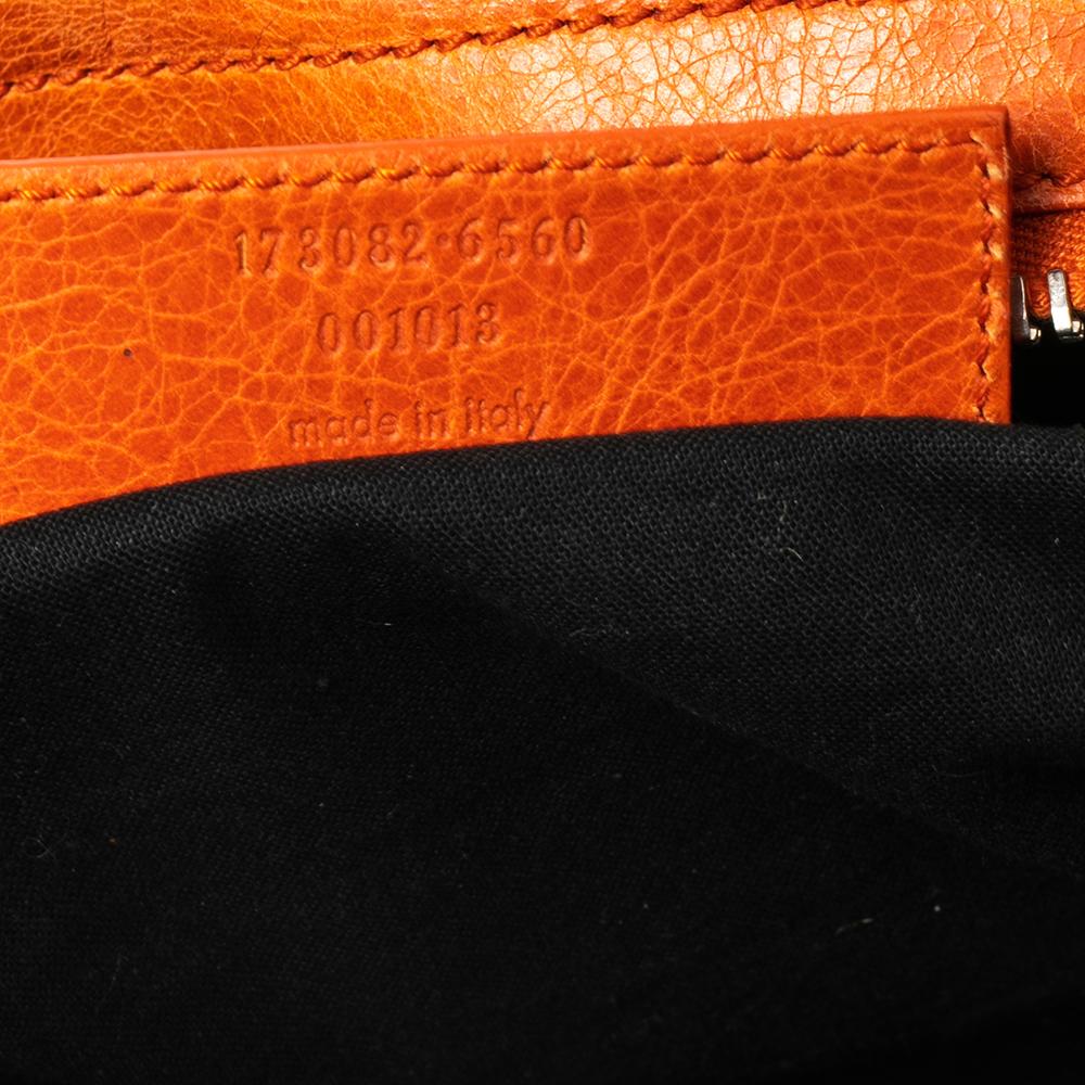 Balenciaga Tangerine Leather Giant 21 Work Tote 4