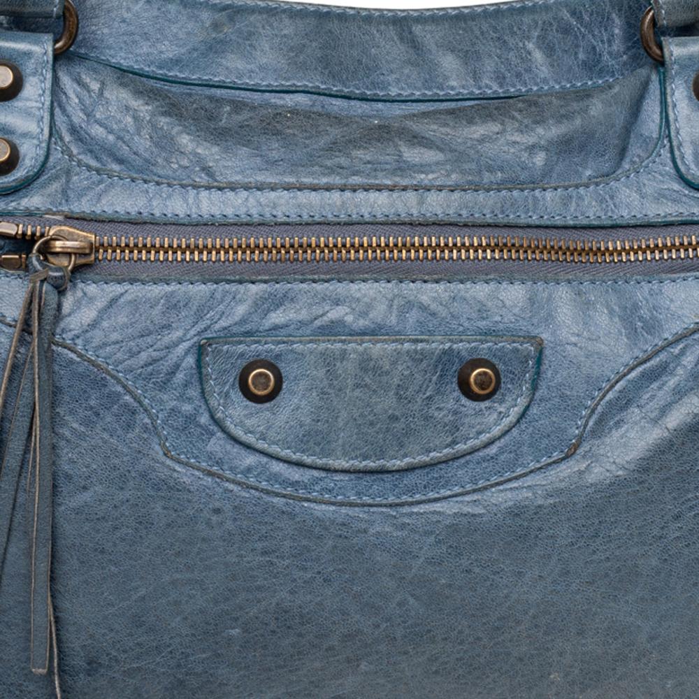 Balenciaga Tempete Leder RH Geldbörsetasche 7