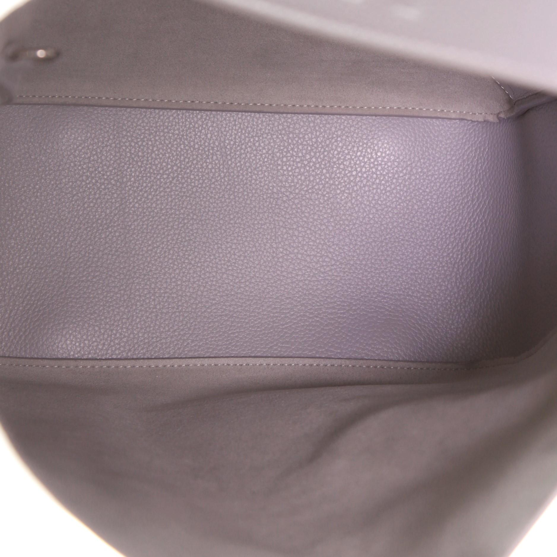 Gray Balenciaga Tool 2.0 North South Tote Leather Medium