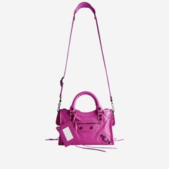 Balenciaga Top Handle Bag — Purple