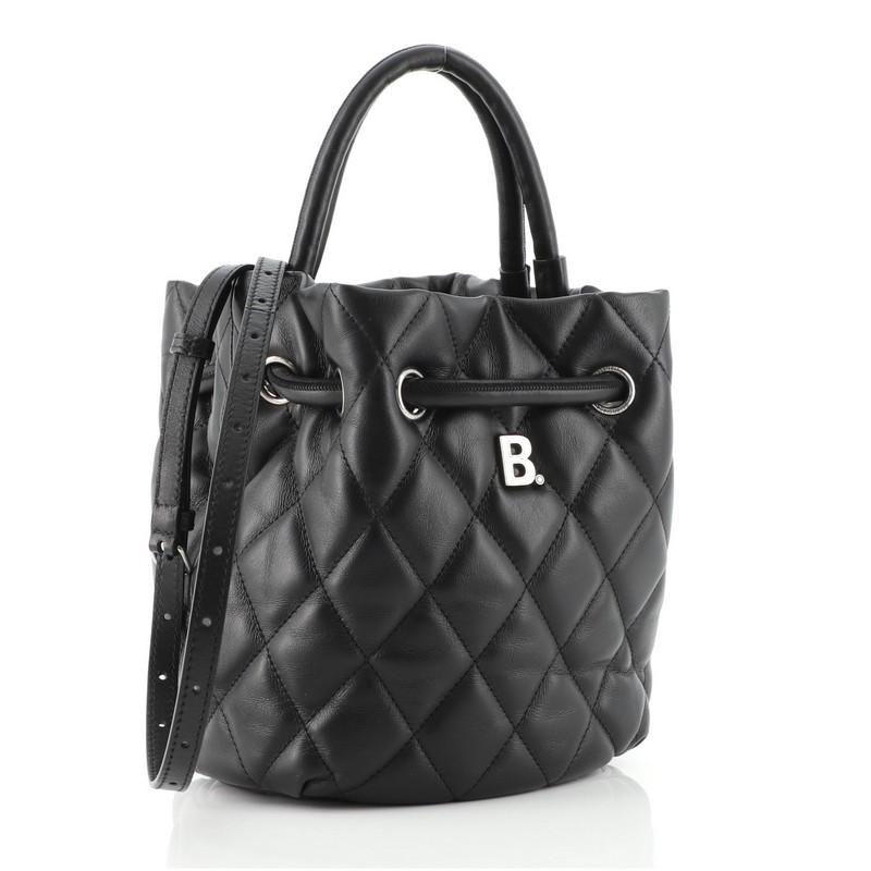 Balenciaga touch quilted leather shoulder bag clearance