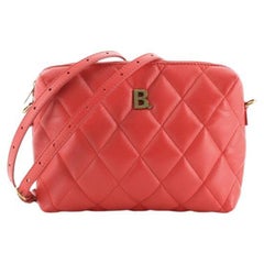 Balenciaga Touch B. Camera Bag Quilted Leather
