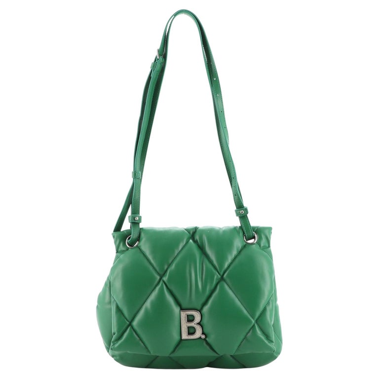 Balenciaga Touch Shoulder Bag Quilted Puffy Leather Medium at 1stDibs