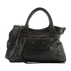 Balenciaga Town Classic Studs Bag Leather 