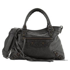 Balenciaga Town Classic Studs Bag Leather