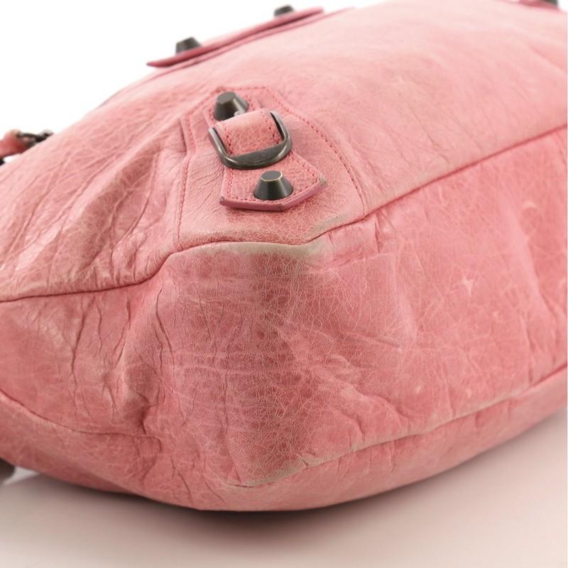 Balenciaga Town Classic Studs Handbag Leather 2