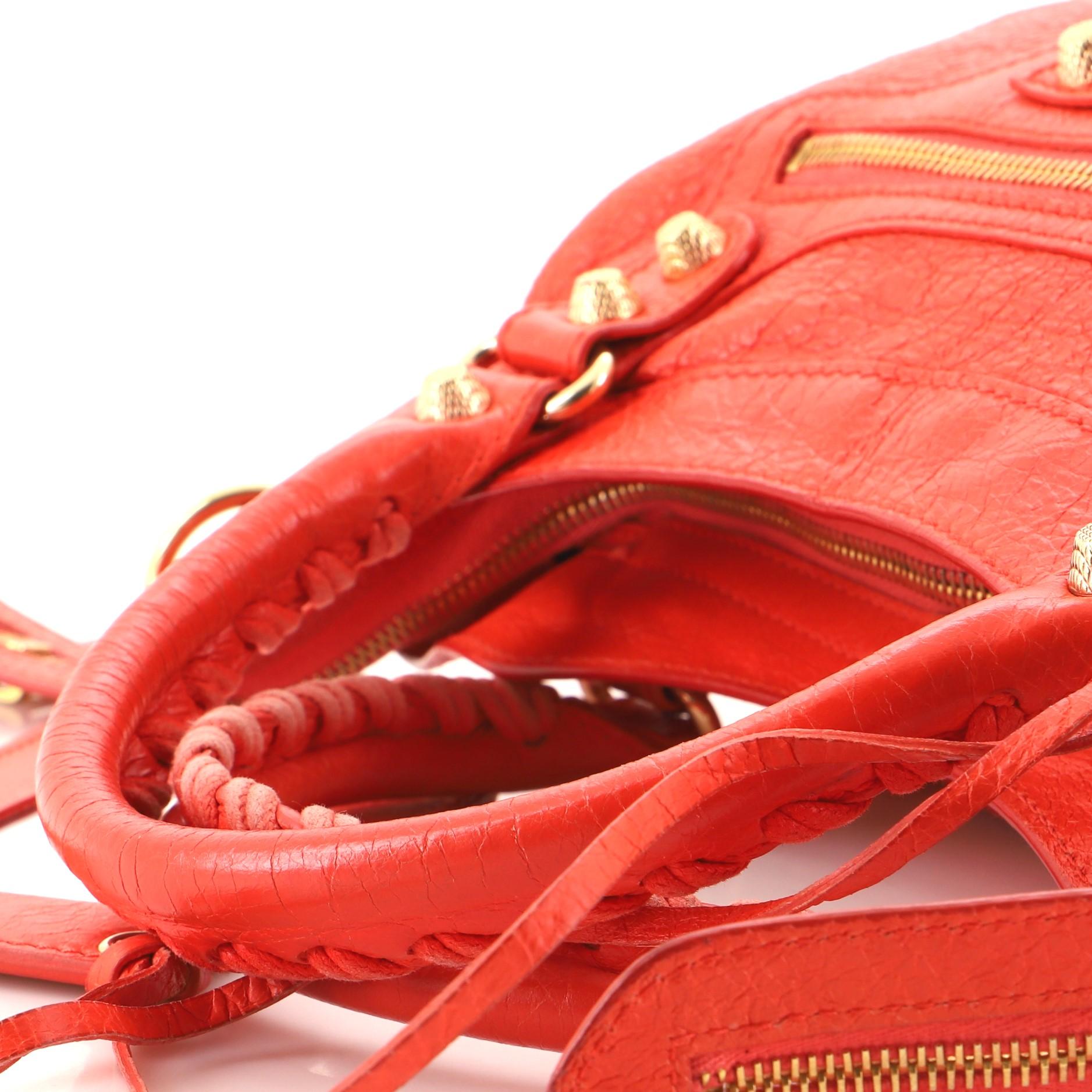 Balenciaga Town Giant Studs Bag Leather 2