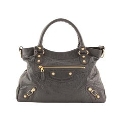 Balenciaga Town Giant Studs Bag Leather